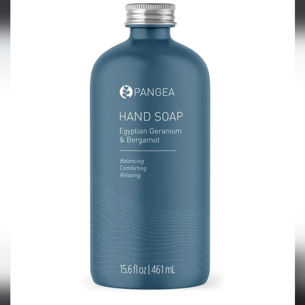 Pangea Egyptian Geranium and  Bergamot Hand Soap 15.6 floral oz/ 461 ml